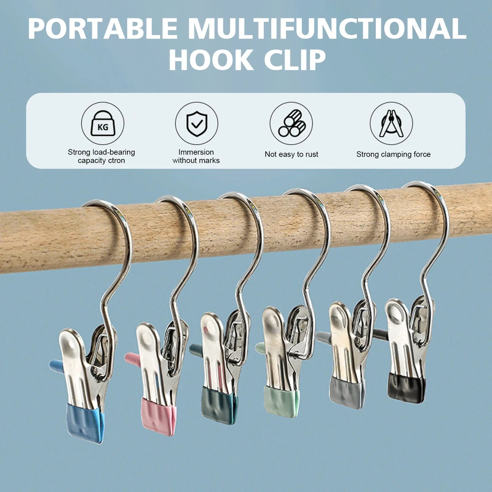 HangClip™ - Clip portabil de agățat haine