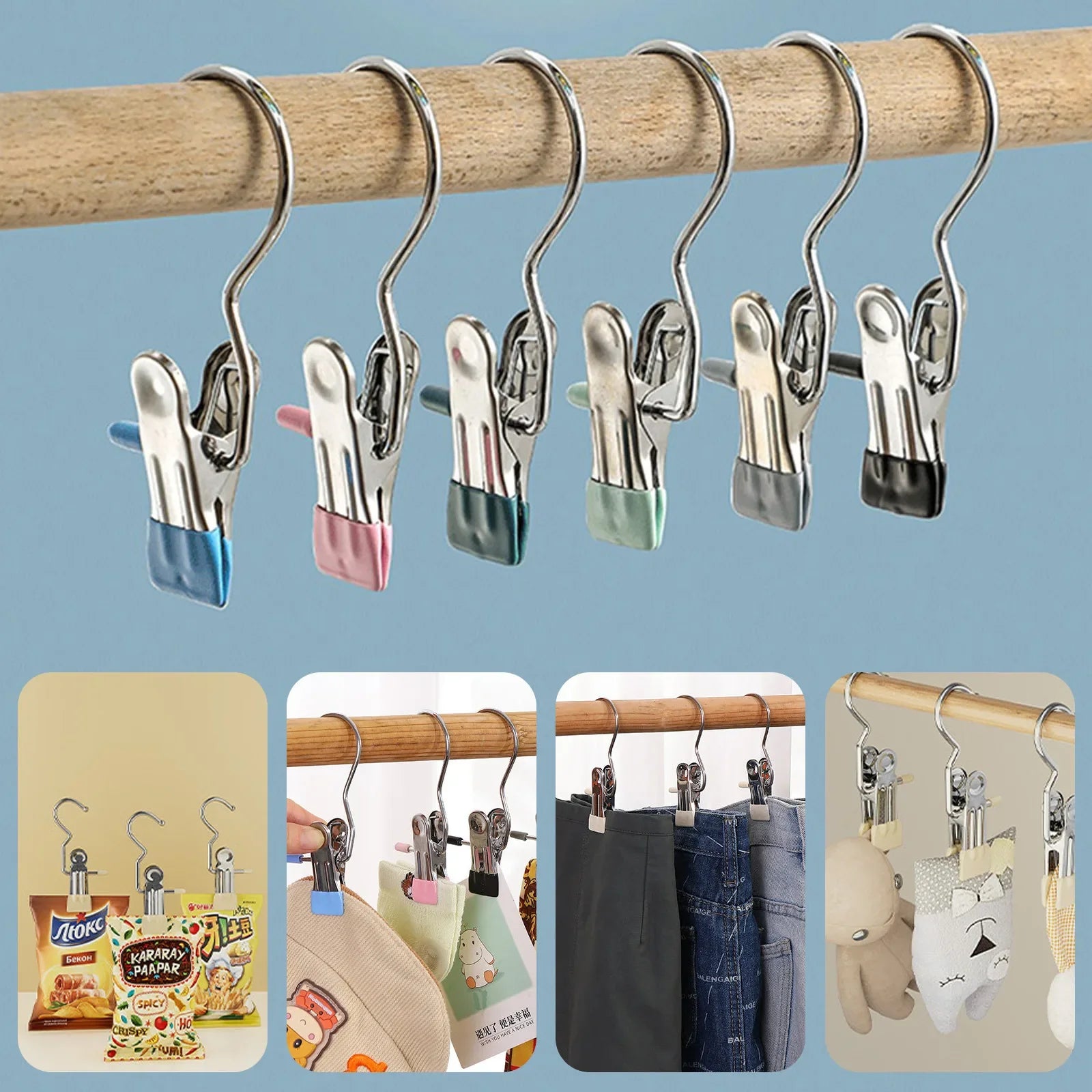 HangClip™ - Clip portabil de agățat haine